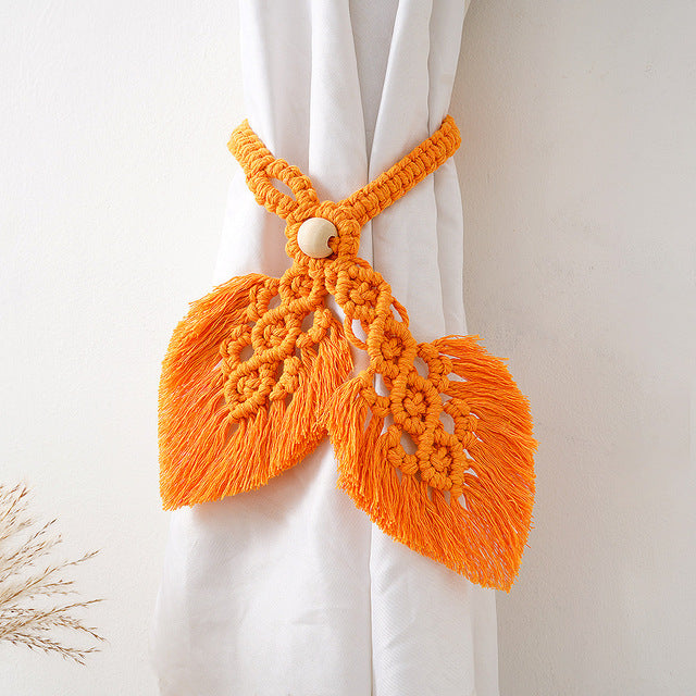 Macrame Room Decoration Curtain Tieback Rope