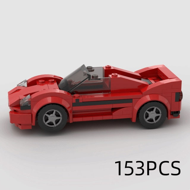 Speed Racing City Car Sport Brick Toy