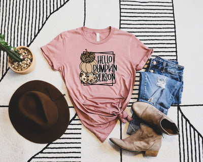 Hello Pumpkin Season Shirt, Fall Shirt