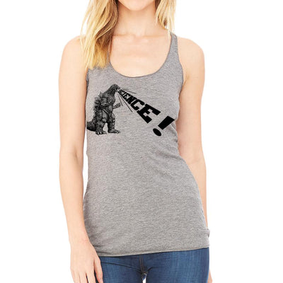 Godzilla Science racerback tank top