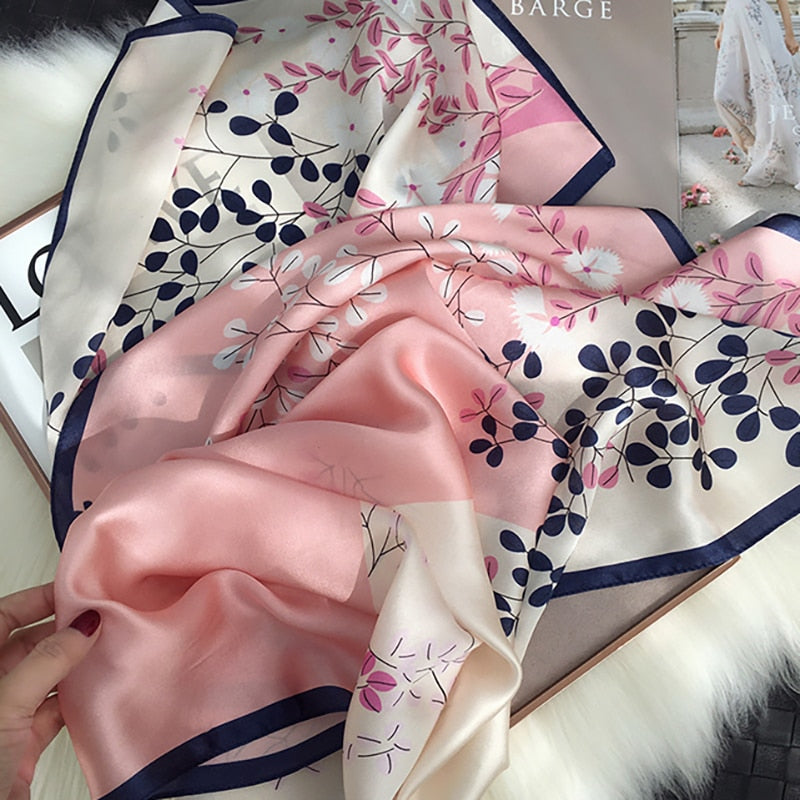 Silk Winter Scarf Luxury Design