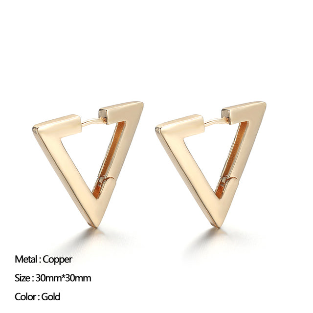 Classic Stainless Steel Ear Buckle for Women