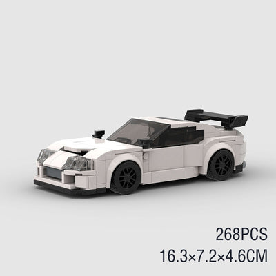 Classic F1 Sports Car Building Brick