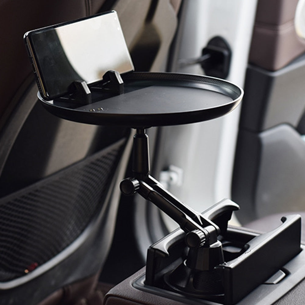 Adjustable Car Folding Tray Holder