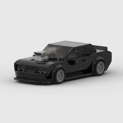 Challenger Racing Sports Car Building Blocks