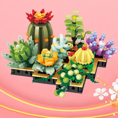 Mini Potted Plants Building Blocks